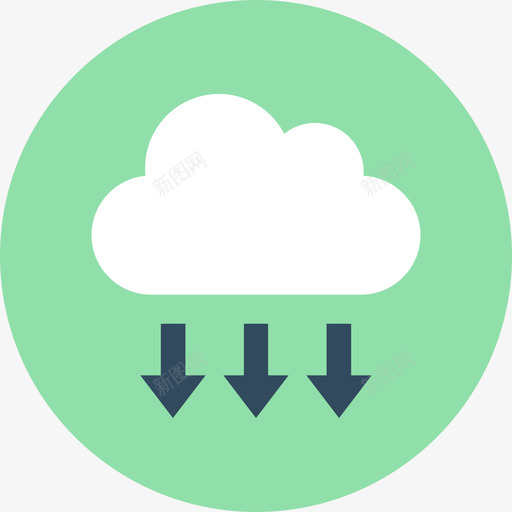 云计算网络和网络3循环图标svg_新图网 https://ixintu.com 云计算 循环 网络和网络3