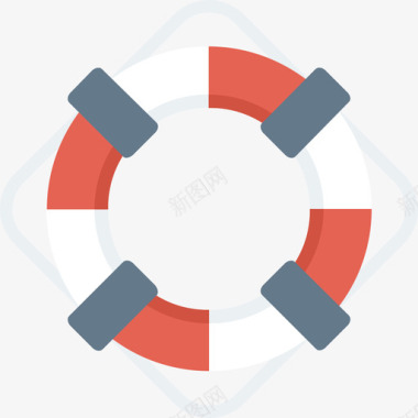 救生圈网页开发用户界面3平面图标图标