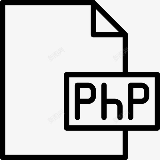 Php开发22线性图标svg_新图网 https://ixintu.com Php 开发22 线性