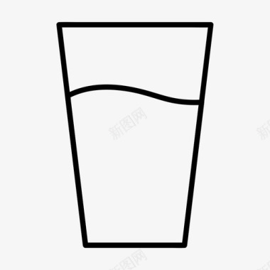 水杯饮料果汁图标图标