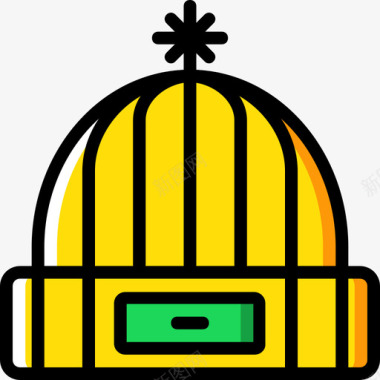 冬季帽子户外3黄色图标图标