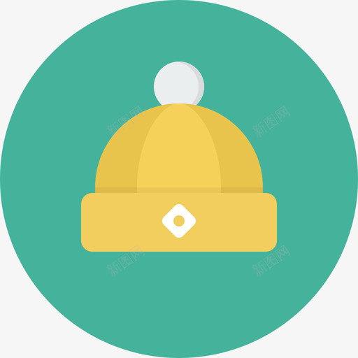 冬季帽子商务自由时间平装图标svg_新图网 https://ixintu.com 冬季帽子 商务自由时间 平装