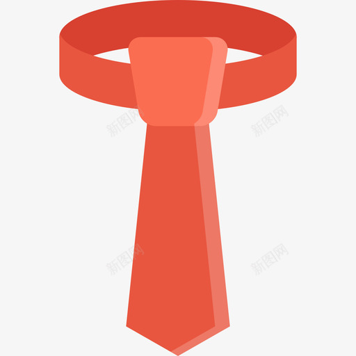 领带衣服25平的图标svg_新图网 https://ixintu.com 平的 衣服25 领带