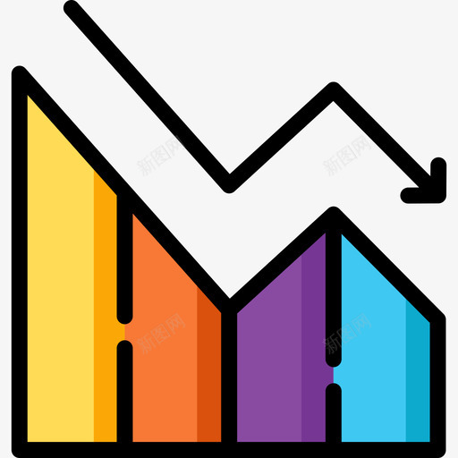 线图图表2线颜色图标svg_新图网 https://ixintu.com 图表2 线图 线颜色