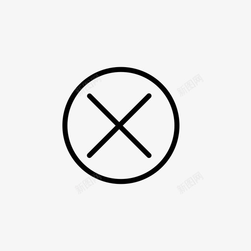错误取消禁用图标svg_新图网 https://ixintu.com webessentialsi 不 不批准 取消 禁用 错误