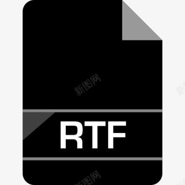 Rtf文件光滑2扁平图标图标