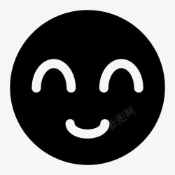 ios表情微笑表情有趣图标高清图片