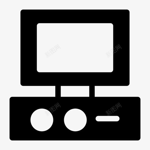 计算机显示器游戏图标svg_新图网 https://ixintu.com 屏幕 显示器 游戏 游戏字形图标 监视器 视频 计算机
