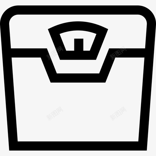 体重健康spa3线性图标svg_新图网 https://ixintu.com 体重 健康spa3 线性