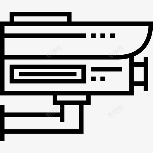 中央电视台9号博物馆线性图标svg_新图网 https://ixintu.com 9号博物馆 中央电视台 线性