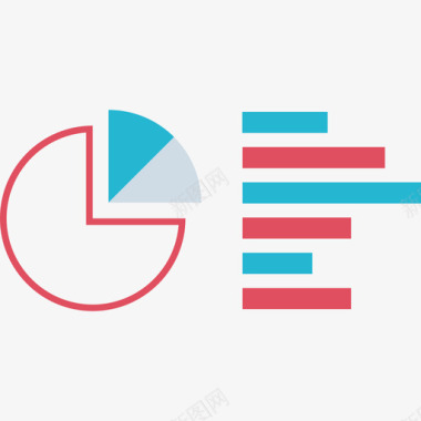 分析图表和图表6平面图图标图标