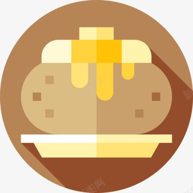 土豆三餐平的图标图标