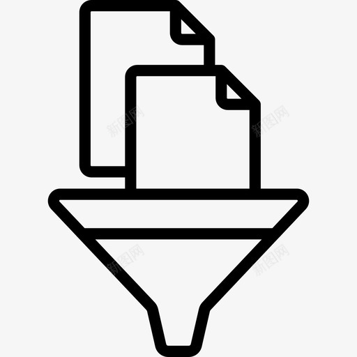 过滤器混合元素5线性图标svg_新图网 https://ixintu.com 混合元素5 线性 过滤器