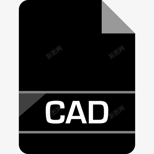Cad文件光滑2平面图标svg_新图网 https://ixintu.com Cad 平面 文件光滑2