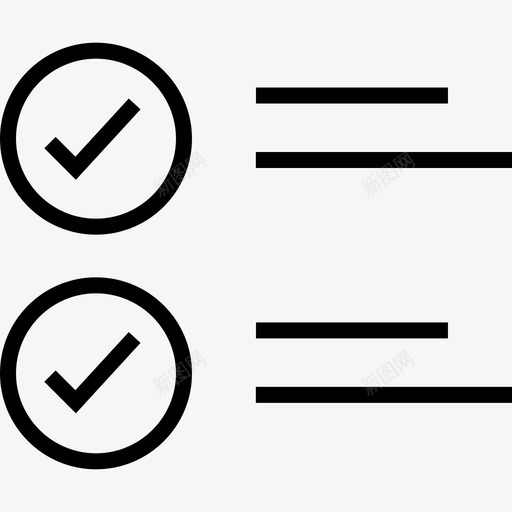 检查线框细线图标svg_新图网 https://ixintu.com 检查 线框 细线