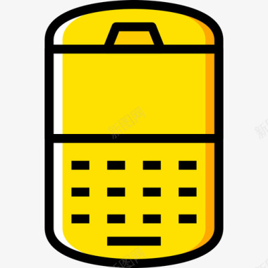 手机tech4黄色图标图标
