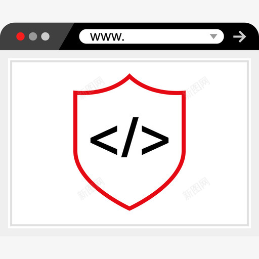 安全开发web3平面图标svg_新图网 https://ixintu.com 安全 平面 开发web3