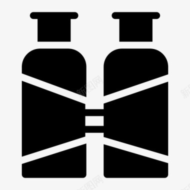 气瓶潜水气体图标图标