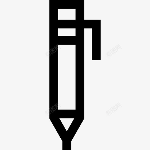 钢笔手工制作14直线型图标svg_新图网 https://ixintu.com 手工制作14 直线型 钢笔