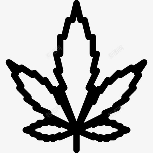 大麻法律3直系图标svg_新图网 https://ixintu.com 大麻 法律3 直系