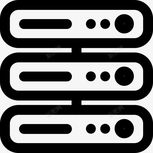 服务器seo32行32px图标svg_新图网 https://ixintu.com seo32 服务器 行32px