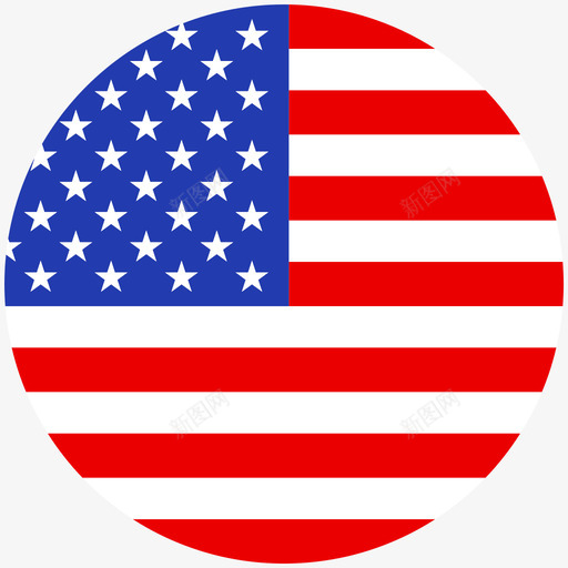 美国国旗svg_新图网 https://ixintu.com 美国国旗
