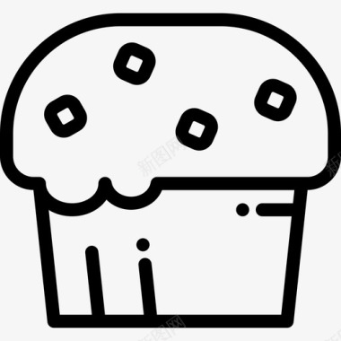松饼面包店13直系图标图标