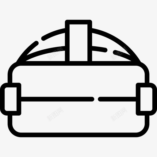 虚拟现实物联网2线性图标svg_新图网 https://ixintu.com 物联网2 线性 虚拟现实