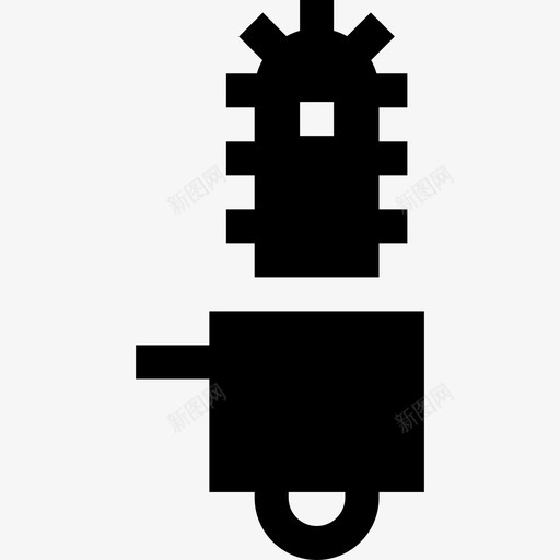 电锯diy工具5填充图标svg_新图网 https://ixintu.com diy工具5 填充 电锯