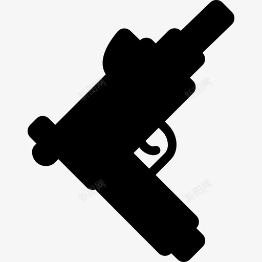 机枪武器装备装填图标svg_新图网 https://ixintu.com 机枪 武器装备 装填