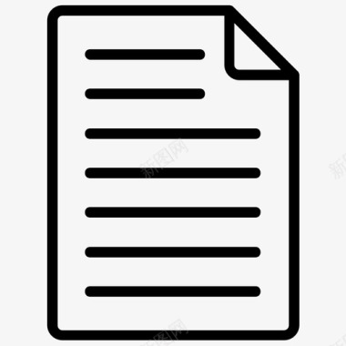 文档商业文档草稿图标图标
