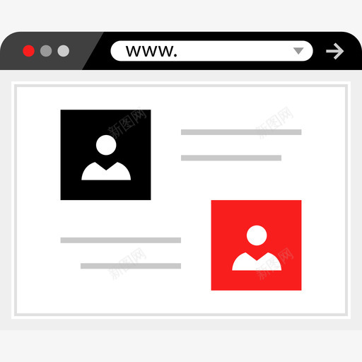 浏览器开发web平面图标svg_新图网 https://ixintu.com 平面 开发web 浏览器