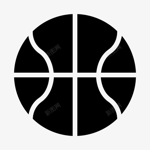 篮球球图标游戏svg_新图网 https://ixintu.com 游戏 球图标 篮球 篮球图标 运动