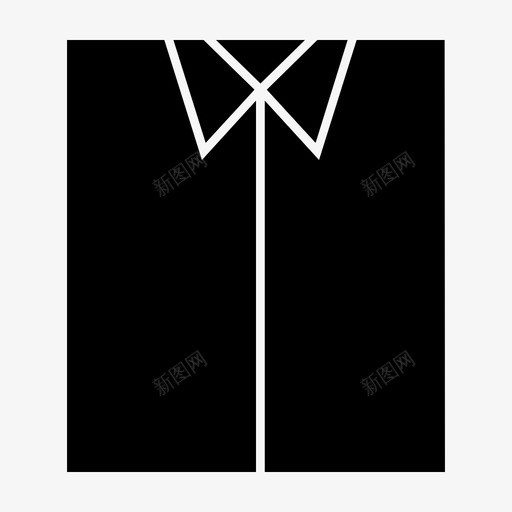 折叠衬衫服装时尚图标svg_新图网 https://ixintu.com 折叠衬衫 时尚 服装 穿着