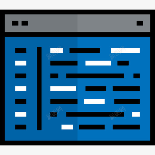浏览器网页8线颜色图标svg_新图网 https://ixintu.com 浏览器 线颜色 网页设计8