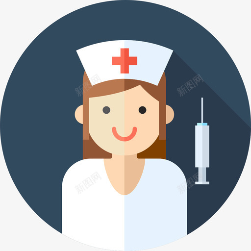 护士职业和工作4平级图标svg_新图网 https://ixintu.com 平级 护士 职业和工作4