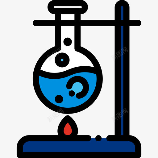 化学研究科学4线性颜色图标svg_新图网 https://ixintu.com 化学 研究科学4 线性颜色