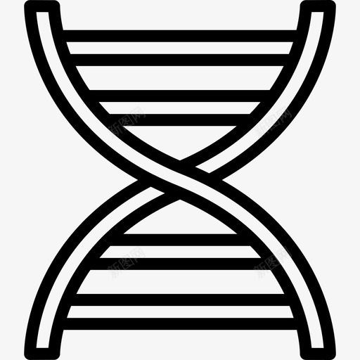 Dna科学17线性图标svg_新图网 https://ixintu.com Dna 科学17 线性