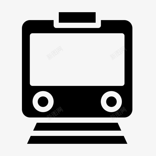 火车交通旅游图标svg_新图网 https://ixintu.com 交通 旅游 机票在线预订 火车