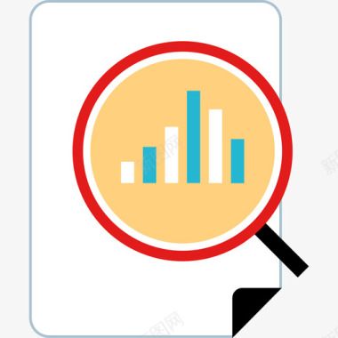 分析图表和图表6平面图图标图标