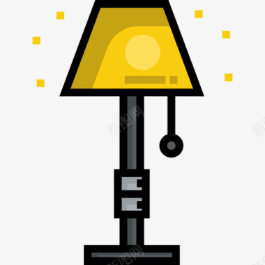 灯具家用家具线颜色图标图标