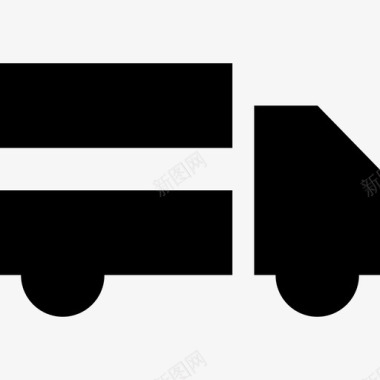 卡车运输购物元素图标图标