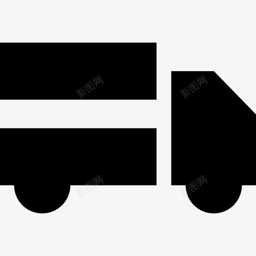 卡车运输购物元素图标svg_新图网 https://ixintu.com 卡车 购物元素 运输