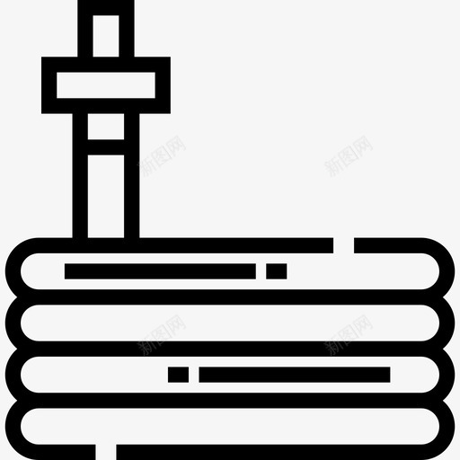 软管园艺11线性图标svg_新图网 https://ixintu.com 园艺11 线性 软管