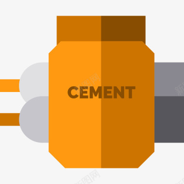 水泥diy工具3扁平图标图标