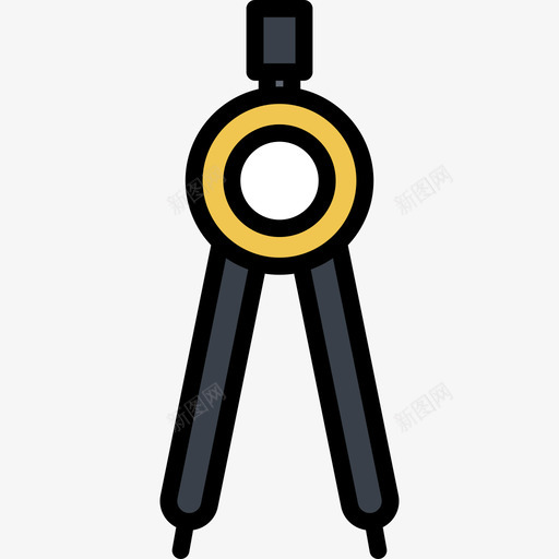 指南针工具2线颜色图标svg_新图网 https://ixintu.com 指南针 线颜色 设计工具2