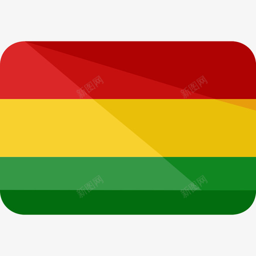 加纳国旗2平坦图标svg_新图网 https://ixintu.com 加纳 国旗2 平坦