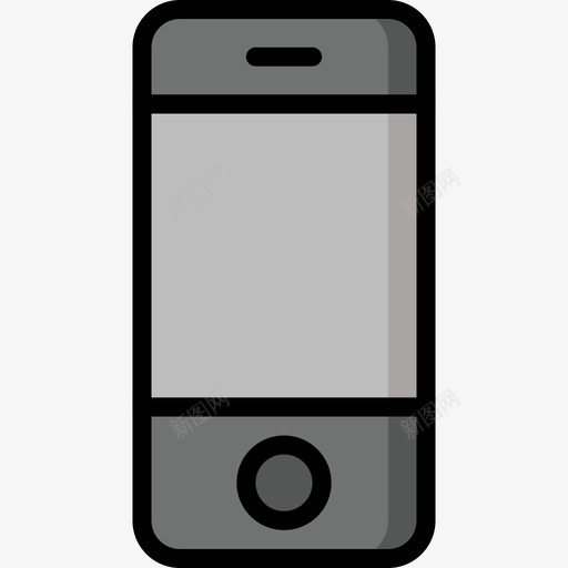 智能手机必需品5线性颜色图标svg_新图网 https://ixintu.com 必需品5 智能手机 线性颜色