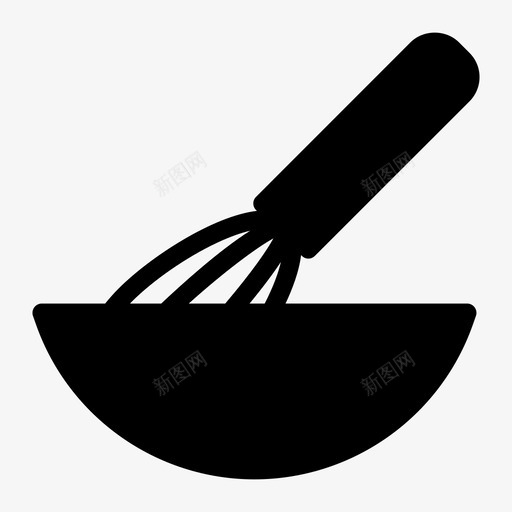搅拌机搅拌器碗图标svg_新图网 https://ixintu.com 厨房 厨房用具线图标 搅拌器 搅拌机 烹饪 碗