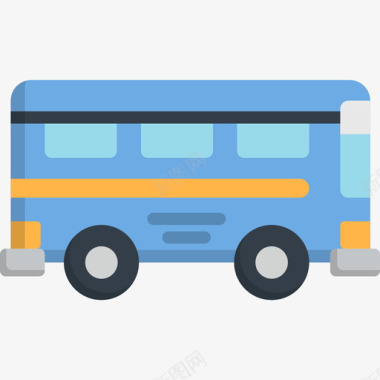 22路公交车平车图标图标